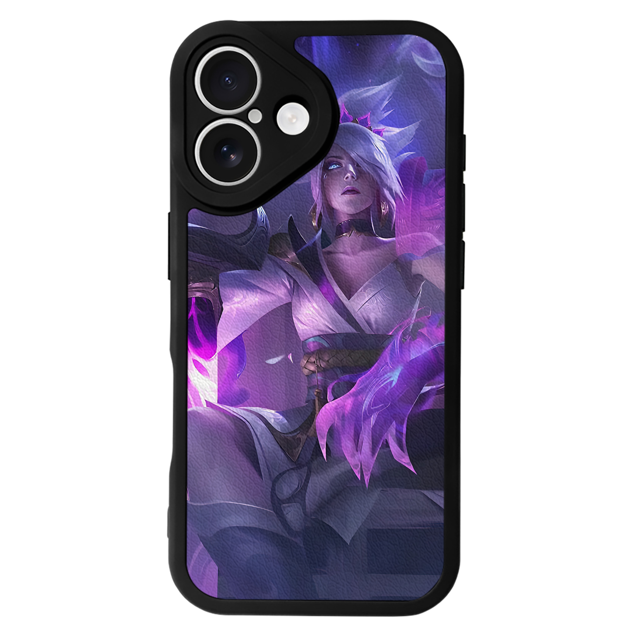 リーグ・オブ・レジェンド League of Legends LOL 【iPhone 16シリーズ対応】シリコンスマホケース（レザー調） 材質：シリコン